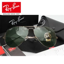 RayBan Солнцезащитные очки женские RayBan RB3025 открытый glassate RayBan солнцезащитные очки для мужчин/женщин ретро солнцезащитные очки Ray Ban Авиатор RB3025