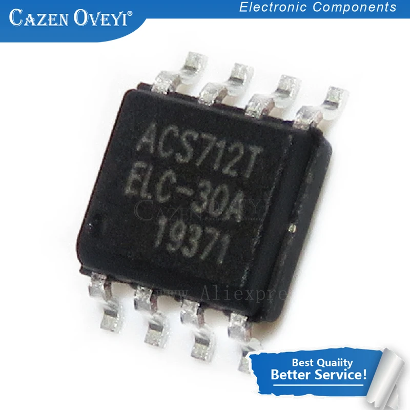 5pcs/lot ACS712T ACS712 ACS712ELCTR 30A T ACS712ELCTR 30A ACS712T 30A ...