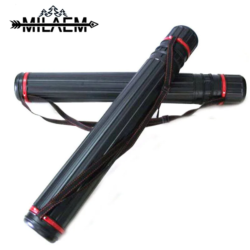 

1 Piece Adjustable Multifunction Archery Tool 63-105 cm Bow Arrow Quiver Tube Back Shoulder Case Bag Hunting Accessories