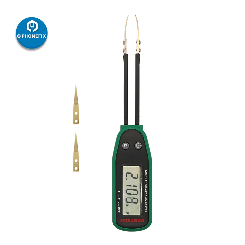 

Original MASTECH Smart SMD Tester Capacitance Meter Multimeter MS8910 3000 counts LCD display for Mobile Phone Test Repair