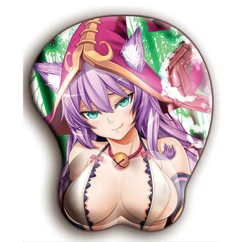 

FFFAS 3D game mouse pad Scientific wrist guard design HD character picture Good for mouse movement Bottom antiskid cushion mat