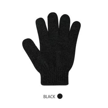 

Flocking Dermabrasion Rubbing Towel Tanning Oiled Color Flocking Gloves Pull Back Personal Body Care Set