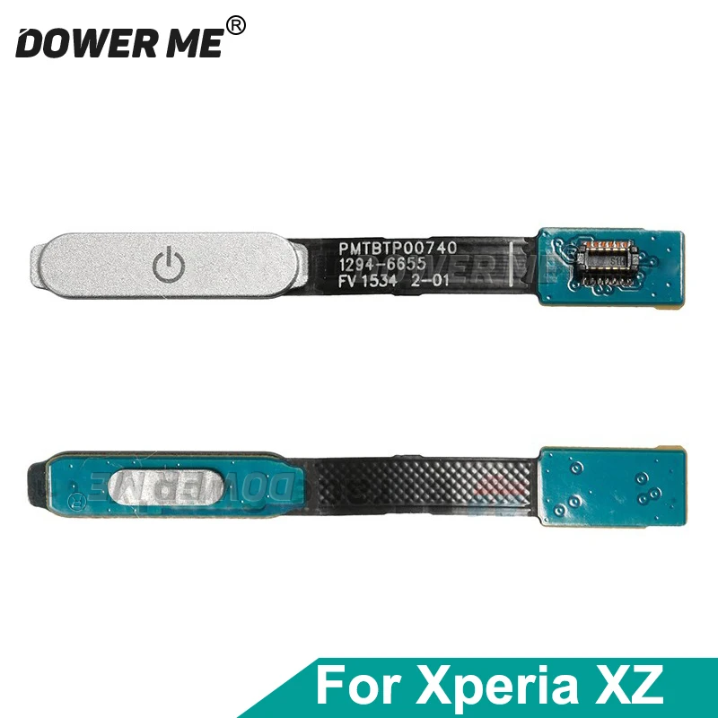 

Dower Me Power On/Off Switch Button Fingerprint Sensor Touch ID Flex Cable For Sony Xperia XZ F8331 F8332