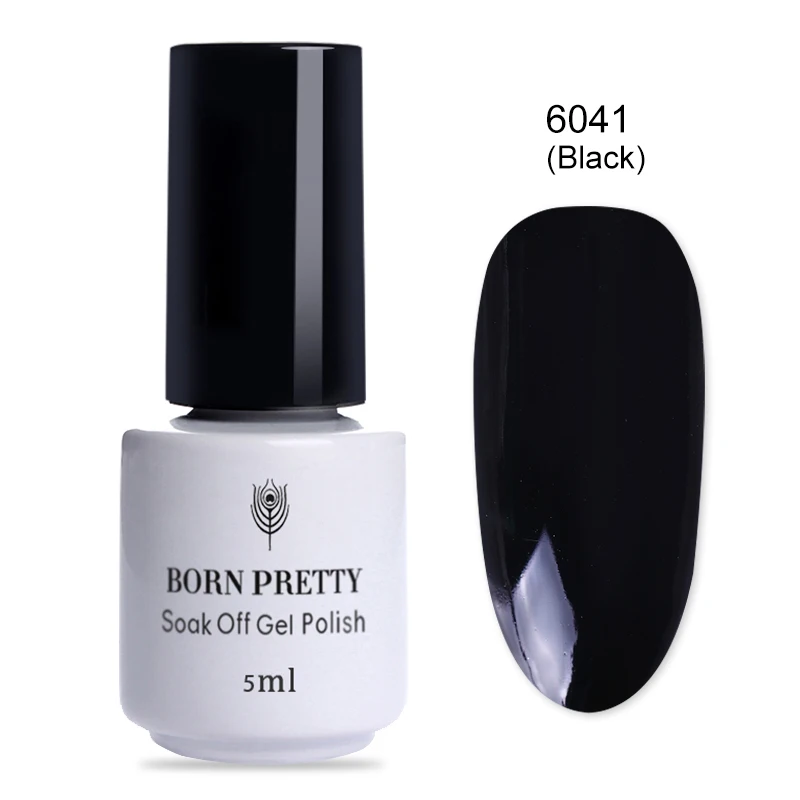 6041 BORN PRETTY гель матовый лак для ногтей серия замачиваемый УФ светодиодный гель цветной чистый цветной гель для ногтей лак нужно матовое верхнее покрытие 6 мл - Цвет: 6041