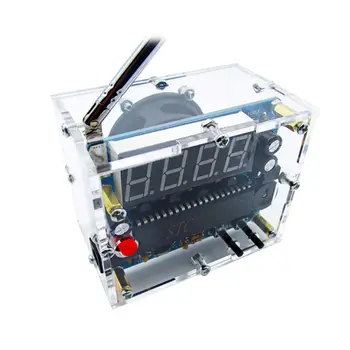 

RISE-Tea5767 Mini Stereo Fm Radio Module With Telescopic Antenna And Horn 87-108Mhz Speaker Electronics Kit