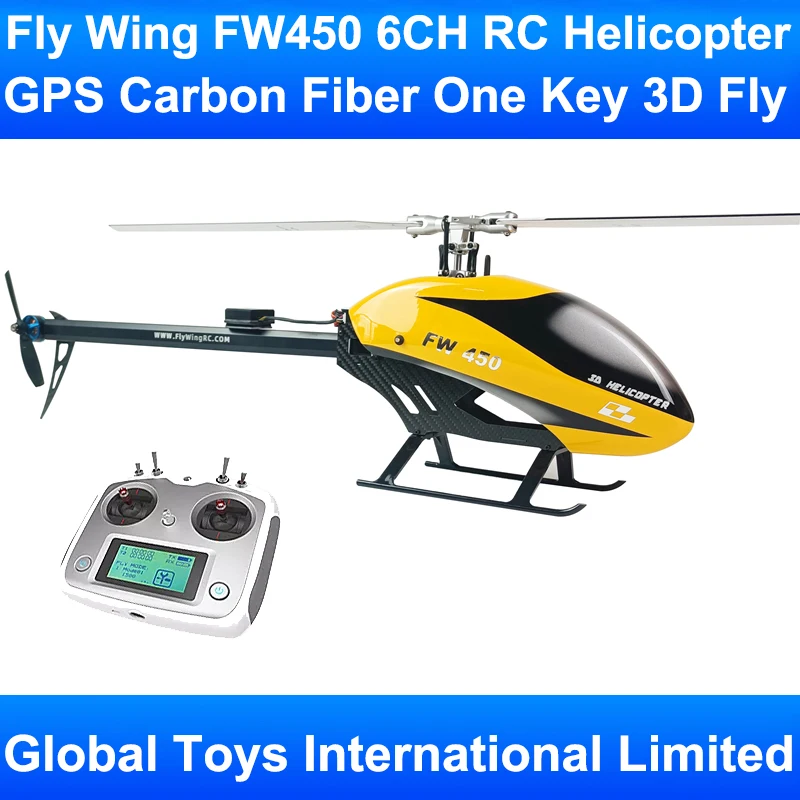 Летающий самолёт FW450 V2 FW450L с одной кнопкой 3D возврат углеродное волокно RTF GPS 6CH