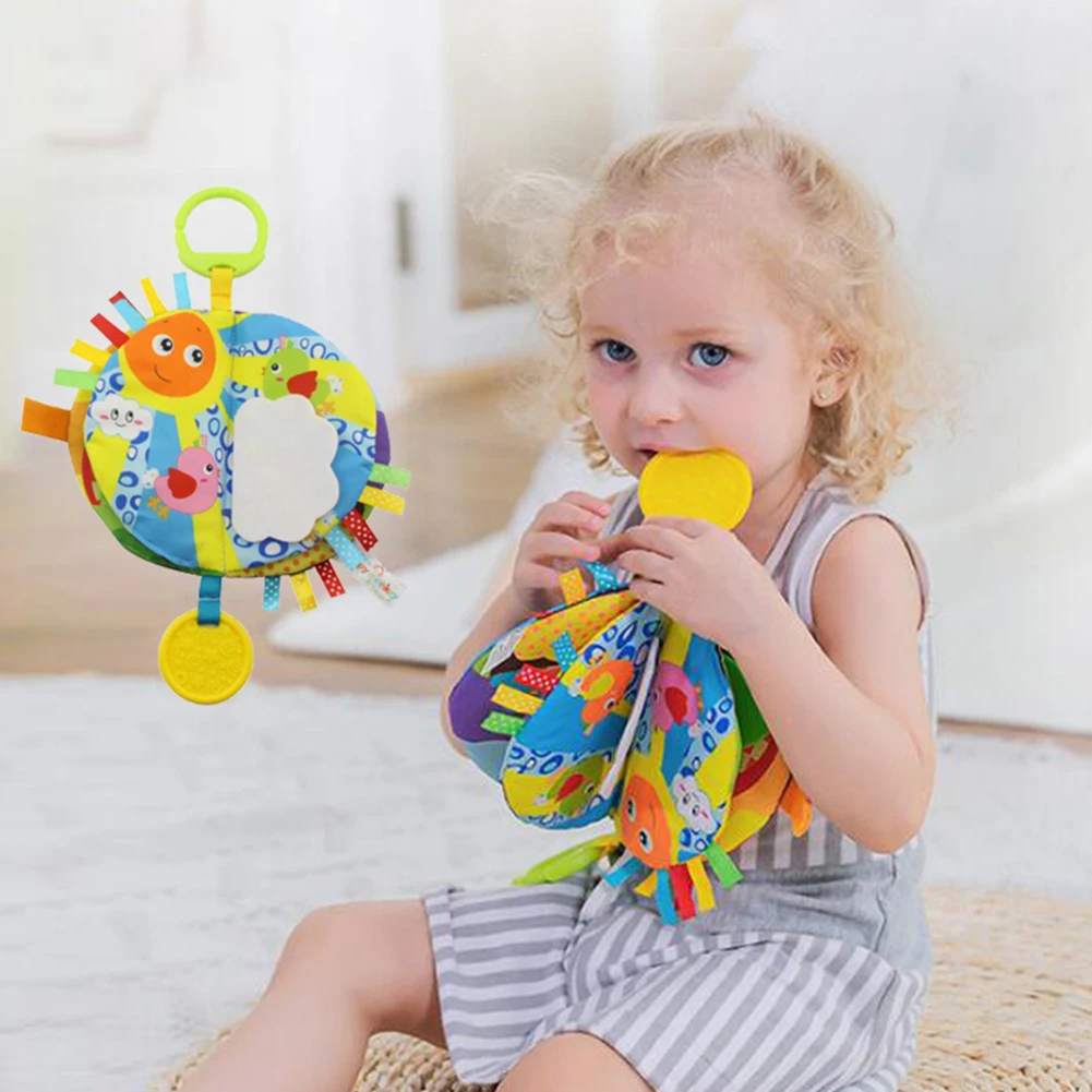 

Baby Educational Toys Cloth Book Rustling Coloring Early Learning Toys Hanging Baby Toy Baby Three-Dimensional Cloth Book
