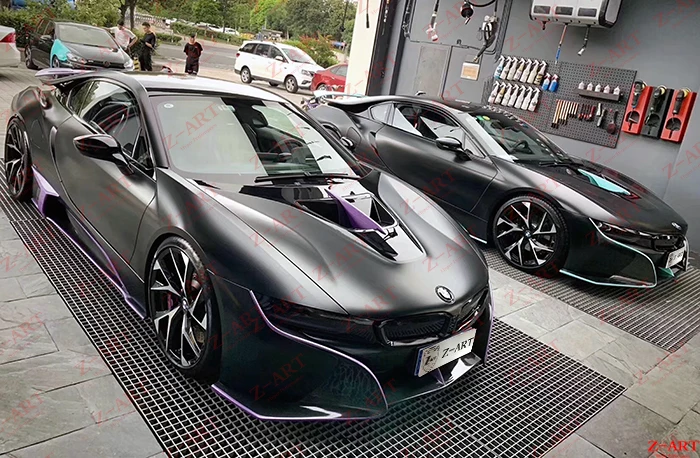 Z ART углеродное волокно aerokit для BMW I8 2014 2019 комплект тюнинга углеродного волокна
