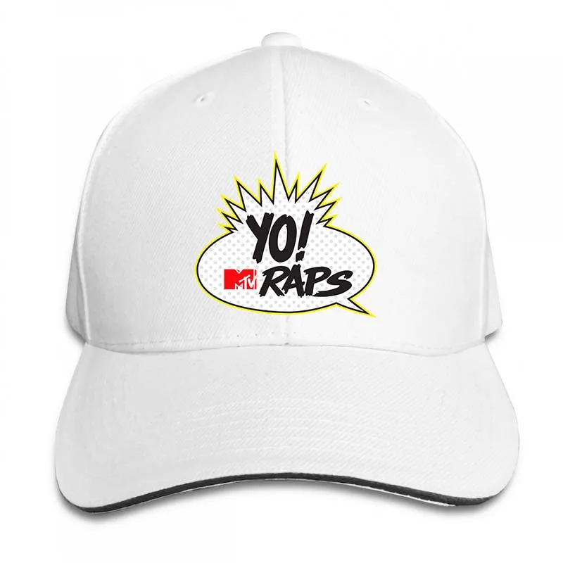 Эй! MTV RAPS бейсбольная кепка для мужчин и женщин, Кепка-Дальнобойщик, модная Регулируемая Кепка - Цвет: 2-White