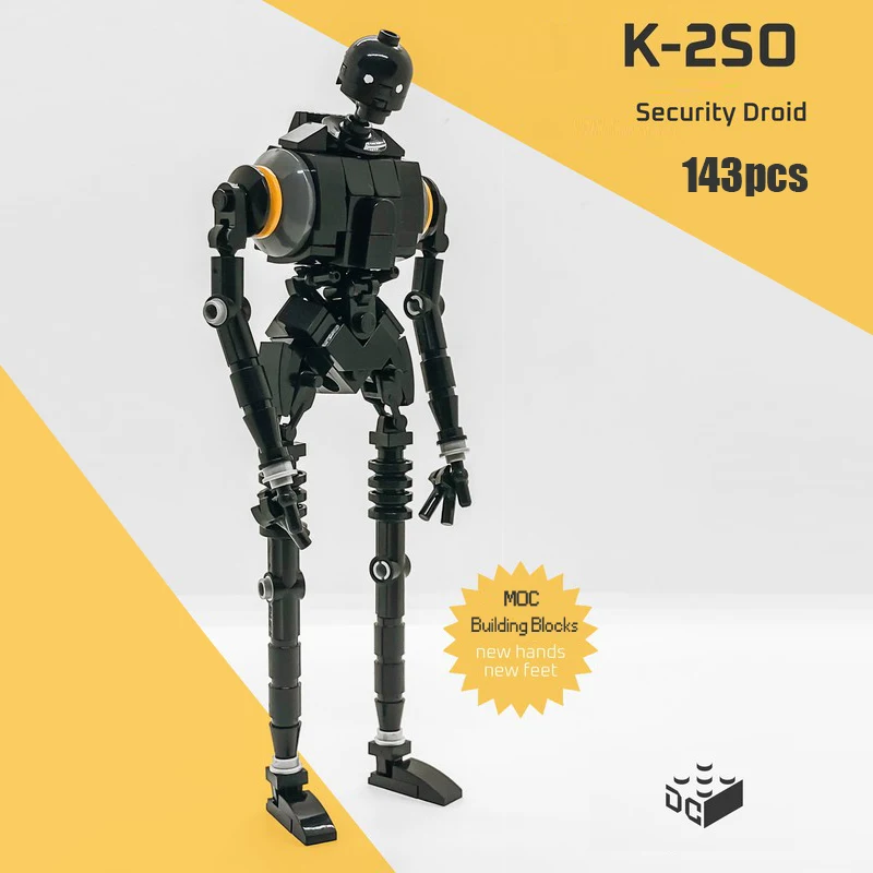 Конструктор MOC K-2SO робот-штурмовик изгой One экшн-фигурка игрушки строительная