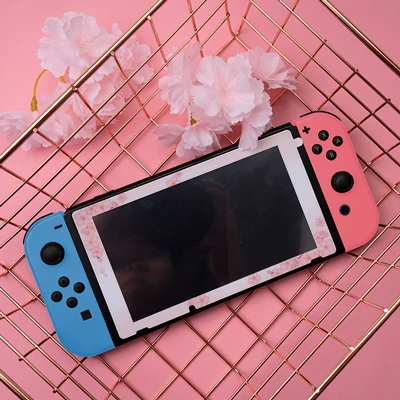 Tempered Glass C Защитный чехол для консоли nintendo Switch, защитный чехол, чехол для nintendo Switch NS Joy-Con, защитный корпус, чехол - Цвет: Tempered Glass C