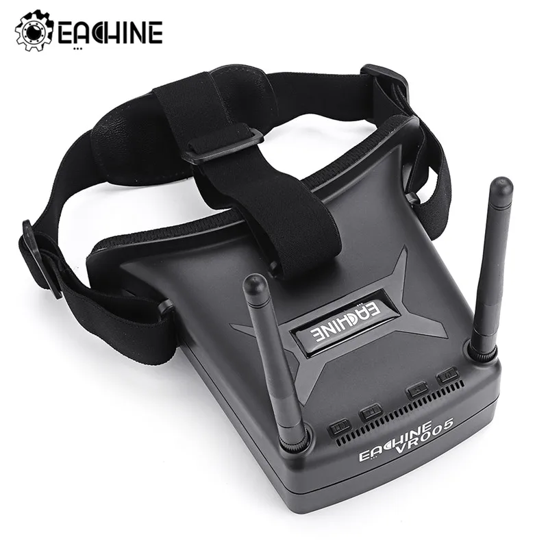 

Eachine VR005 2.7 Inch 960*240 5.8G 48CH FPV Goggles Raceband Auto-Search With Dual Antennas 3.7V 1000mAh Battery RC Drone Parts