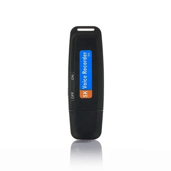 

U-Disk Digital o Voice Recorder Pen USB Flash Drive Up To 32GB Micro-TF