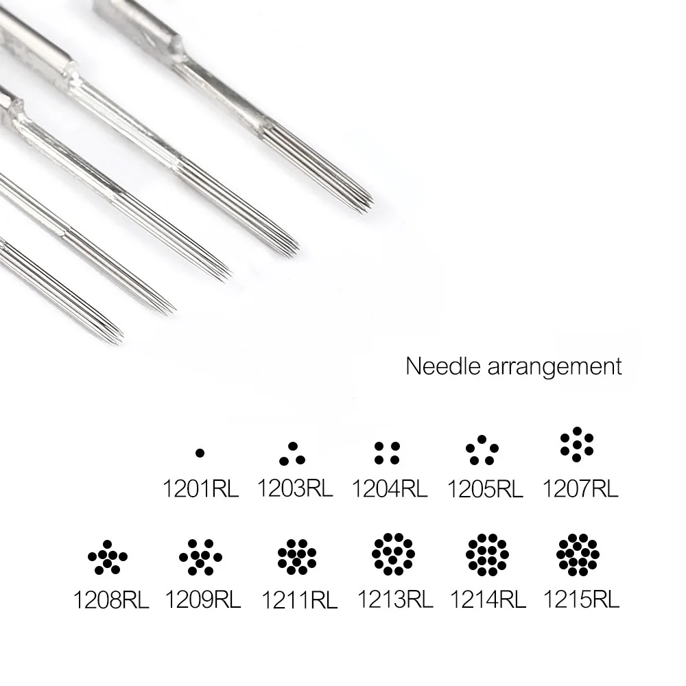 Mumbai Tattoo Needles 3RL box of 50 Pcs