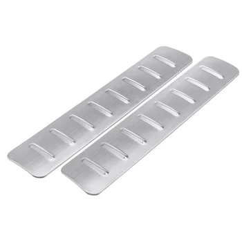 

Rear Inner Tailgate Bumper Protector Door Sill Plate Cover Trim Boot inserts Cargo Scuff Plates For Range Rover Evoque 2011-2018