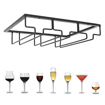 

Upside Down Wine Glass Rack Right Angle Creative Kitchen Cup Rack Upside Down Cup Rack Home Wine Cabinet Bar Hanging Cup Rack