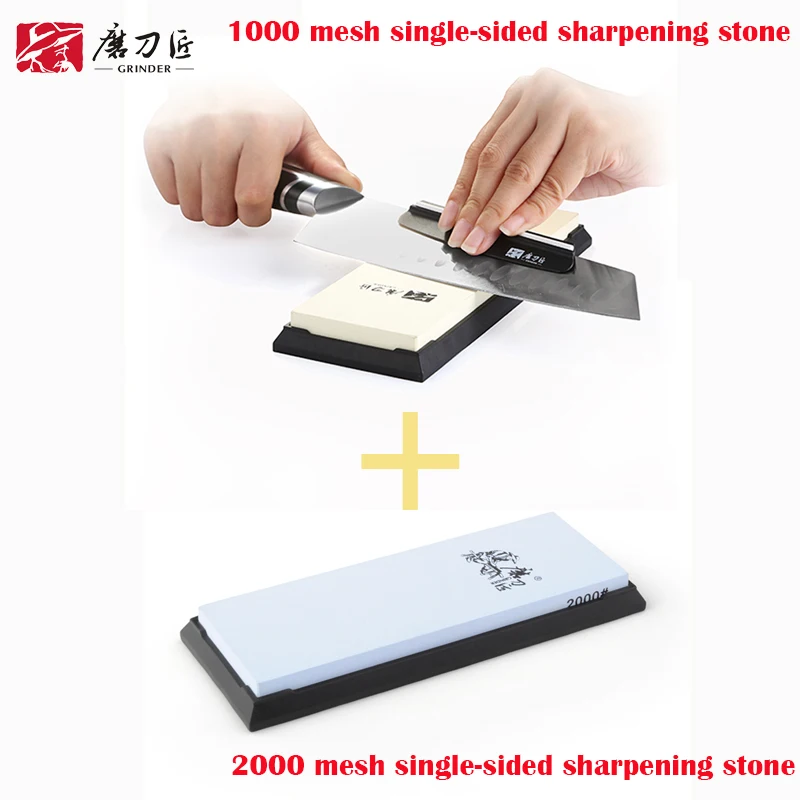 1000 и 2000 Сетка односторонний точильный камень машина с кухонным ножом sharpener-T7100W+ T7200W