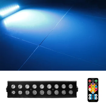 

18 LED Disco Black Lights DJ Par Lamp UV For Party Home Bar Lamp Laser Stage Wall Washer Spot Light Backlight