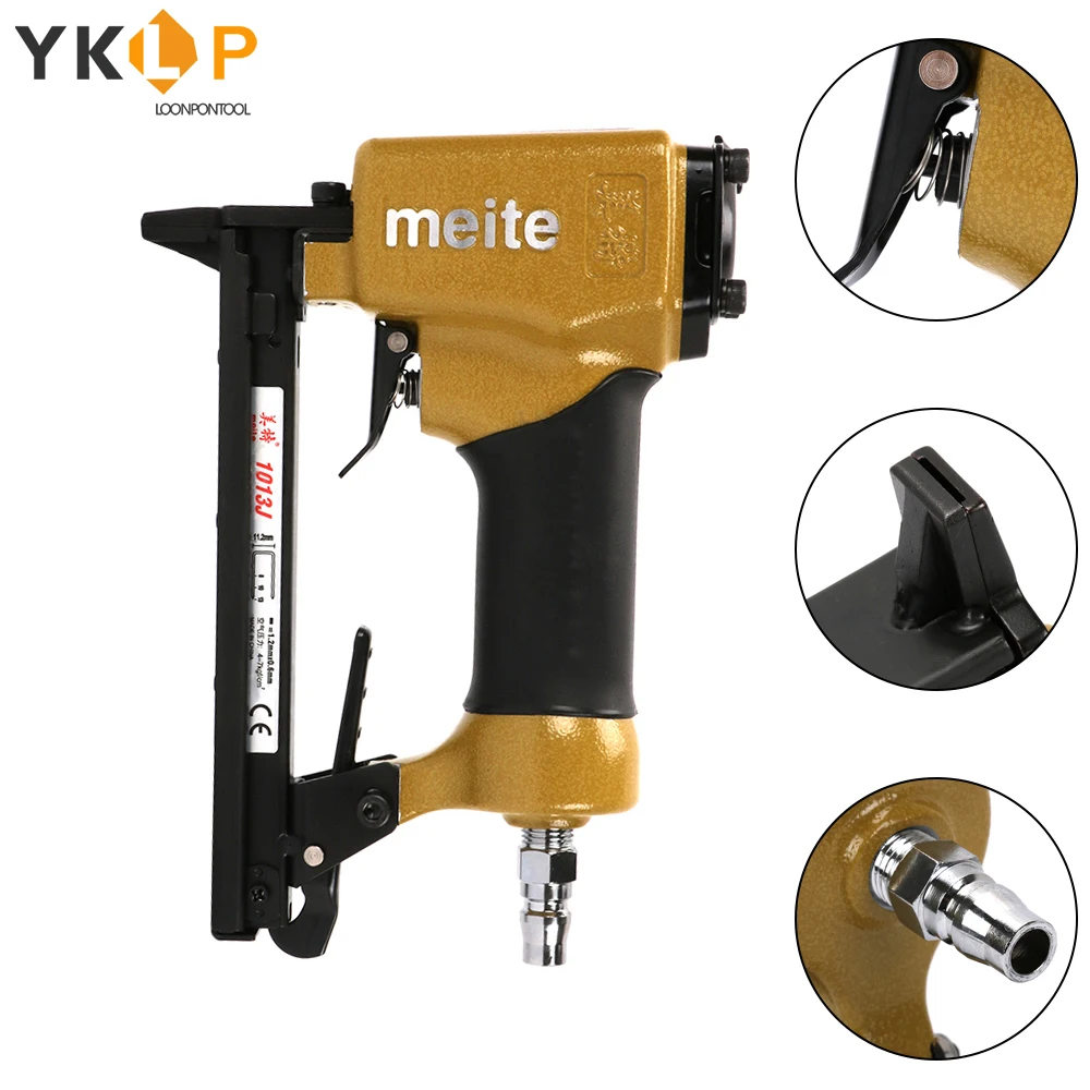 Pneumatic Tool Nail Dedicated Nailer Electric Gun Stapler Straight for Wood | Инструменты