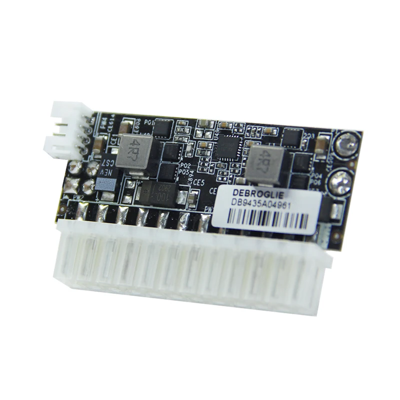 

DC / 6pin PCIE вход 12 В Высокая мощность pico DC-ATX-300W ATX 24Pin mini ITX PSU pico источник питания для ПК компьютерного сетевого сервера