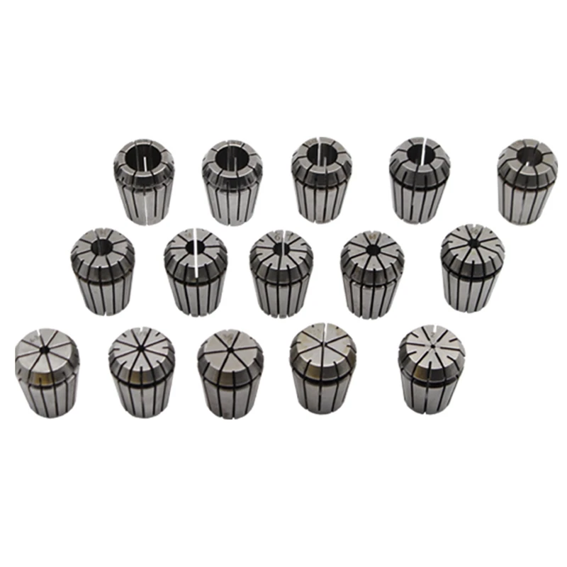 

15Pc ER25 Collet Tool+MT3 ER25 Collet Chuck Holder Fixed 1Pc and 1Pc ER25 Spanner Form CNC Milling Lathe Tool
