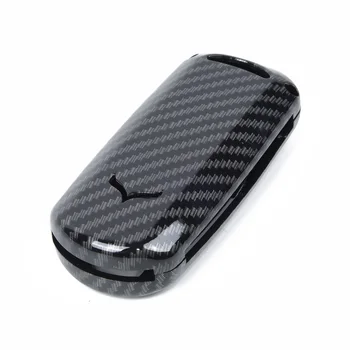 

Carbon Fiber Remotes Key Fob Case Shell For Mazda 3 5 6 CX5 CX3 CX7 2009- Up