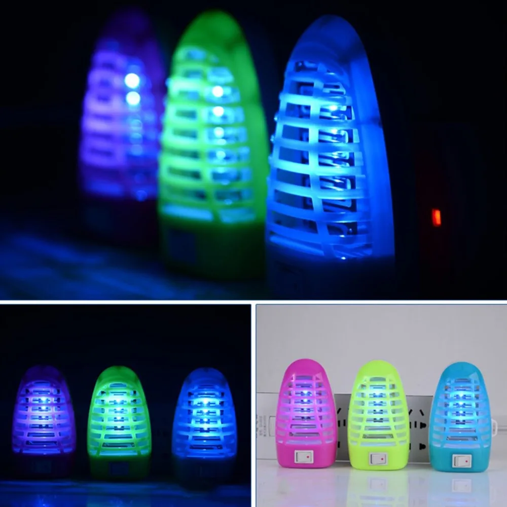 Mini Mosquito Killer Lamp LED Socket Electric Sensor Night Light LED Pest Insect Fly Bug Insect Killer Mosquito Repeller Lamps