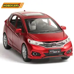 1/32 Honda Fit весы горячая модель автомобиля литья под давлением металлическая машина моделирование отступить дисплей Автомобили игрушечные