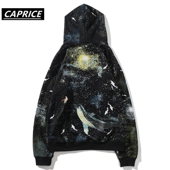 

3D Whale printing Pullover Hoodies Men/Women Casual Hooded Streetwear 2019 Sweatshirts Hip Hop Harajuku Male Tops anime hoodie