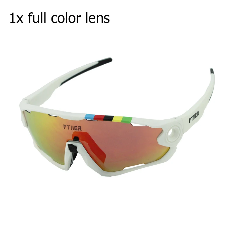 Стиль велосипедные очки с Helmetes фотохромные UV400 MTB велосипед езда TR90 спорт на открытом воздухе поляризованные очки - Цвет: 1 full color