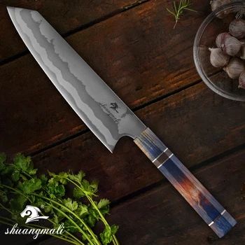 

8 Inch Home Cooking Slicer Kitchen Knife 440C Stainless Steel Utility Chef Knives Cleaver Meat Slicing Vegetable Chef Knife