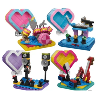 

New Friends Building Blocks Emma and Olivia Mia Heart Kit Bricks Classic Girl Model Toy For Children Gift 41359 41384