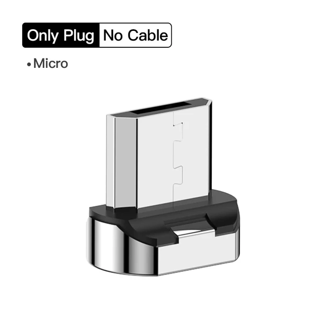 KUULAA Magnetic Cable USB Type C Cord Micro USB C Cable For iPhone Xiaomi Samsung Magnet Phone Charging Cord USBC Wire Only Plug For Micro