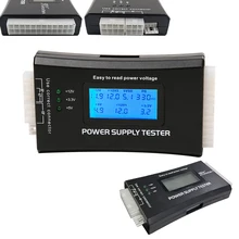 Ferramenta de diagnósticos para computador, testador de medição de alimentação elétrica com tela LCD 20/24 pinos