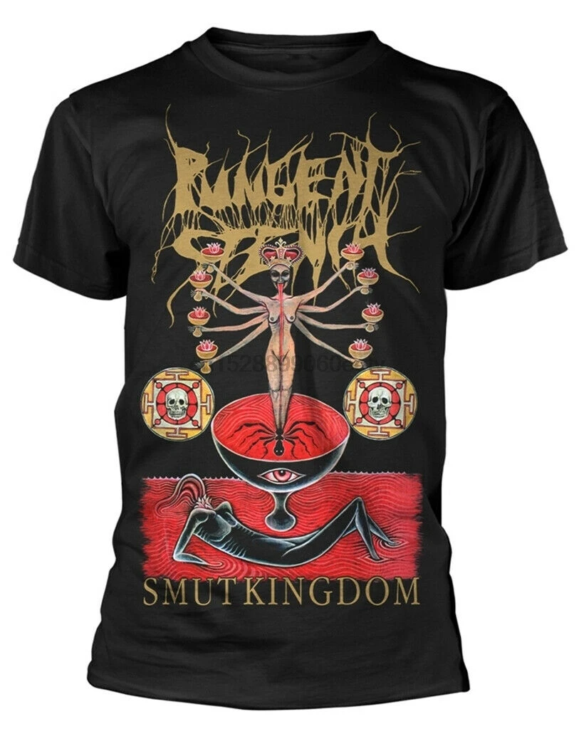 

Pungent STENCH Dirt Stain Kingdom Album Cover T-Shirt-New and Official
