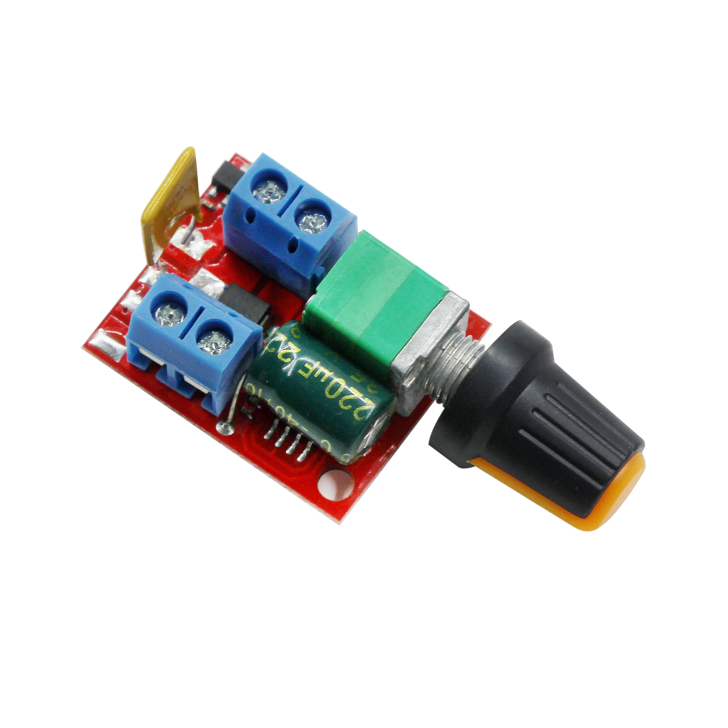 Мини двигатель постоянного тока ШИМ регулятор 3V6V12V24V35V 5A переключатель скорости Ультра маленький светодиодный диммер