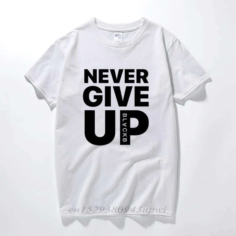 Never Give Up T shirt Salah Barcelona 4-0 Tee Fan Football T-shirt