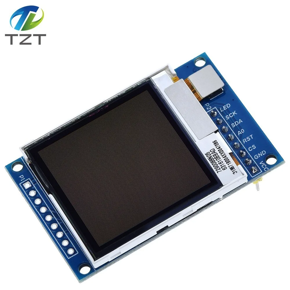 1,6 дюймов OLED 1," на тонкопленочных транзисторах на тонкоплёночных транзисторах ips OLED прозрачно-отражающий дисплей модуля LCD DIY последовательный порт SPI 130*130 общаться для Arduino
