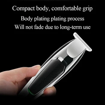 

Professional Hair Clippers Quiet Rechargeable Hair Trimmer 10-piece Hair Cutting Kits For Men And Family Use 5012