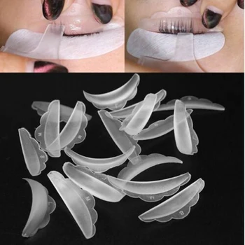 

3 Pair 3D Silicone Eyelash Lifting Curlers Pads Recycling Lash Extension Shield Eyelash Pads Makeup Tool