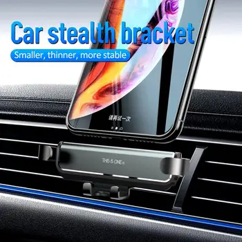 

Gravity Car Holder For Phone in Car Air Vent Clip Mount Mobile Phone Holder GPS Stand For iPhone XS MAX Xiaomi car accessories