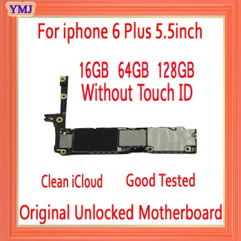 

Full unlocked for iphone 6 plus 5.5inch Motherboard without Touch ID,100% Original for iphone 6 Plus Mainboards free icloud