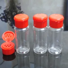 10 шт пластиковая Солонка и перечница с дырочками сверху банка для приправ может барбекю контейнер для приправ бутылки контейнер для хранения перца