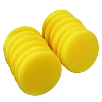 

12PCS / a pack Hot Car Vehicle Wax Polish Foam Sponge Hand Soft Wax Sponge Pad Detailing Care Wash Clean Towel new
