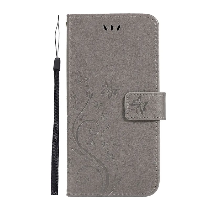 Кожаный чехол-бумажник с бабочкой для iphone 11 pro max 5 6 6S 7 8 plus X XS XR панель мобильного телефона с подставкой Держатель для карт откидная крышка