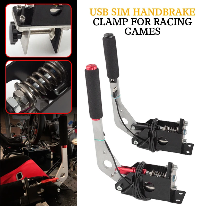 USB Ручной тормоз SIM RC автомобиль гоночная игра зажим PC Windows для G25/27/29 T500 FANATECOSW DIRT RALLY