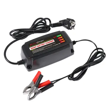 

12V 5A Automobile Smart Lead Acid Battery Charger Multiple Protect Systems Vehicle Supplies AU/US/EU Plug 4 Stage Switching Mode