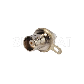 

Superbat 10pcs Mini-BNC Panel Mount Jack Female with nut Bulkhead and Solder Cup Straight Connector