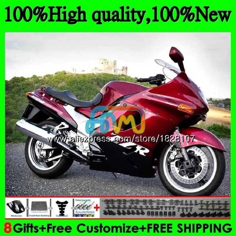 ZX-11 для KAWASAKI ZX11 ZX-11R ZZR 1100 Горячая винно-Красного цвета ZX 11R 8BS. 25 ZZR1100 ZX11R 93 94 95 96 97 1993 1994 1995 1996 1997 обтекатель