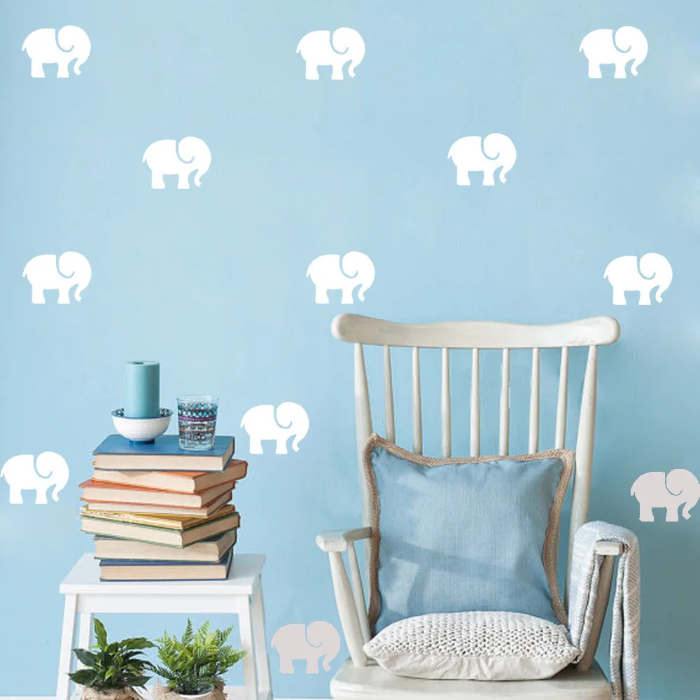 Crestor Лидер продаж поколение Резные слон гостиная спальня фон милое художественное настенное украшение, настенное наклейки